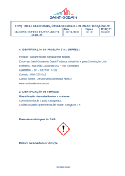 FISPQ - Silicone Neutro Transparente