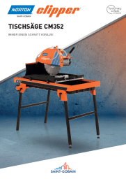 Tischsäge CM352 von Norton Clipper
