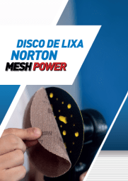 folder disco de lixa Mesh Power