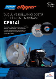 Norton Clipper CP514 İ - El Tipi Beton Kesme Makinesi