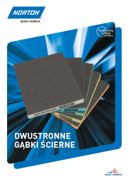 Dwustronne gąbki ścierne