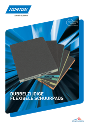 Norton Dubbelzijdige Schuursponzen Flyer Cover Nederlands