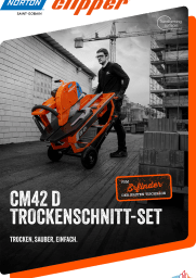 Broschüre Trockenschnitt-Set CM42 D