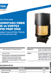 RazorStar Fiber Disk ve Vortex ile Örnek Uygulama