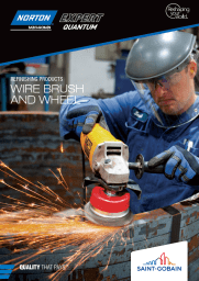 Wire Brush catalogue cover with sparks