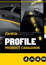 Farecla Profile Catalogue cover page