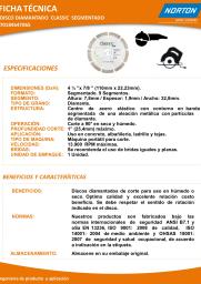 Ficha Técnica DCD linea classic licitacion