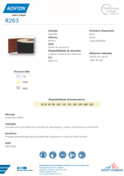 FICHA TÉCNICA - LIXAS R263