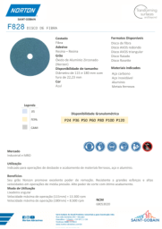 FICHA TÉCNICA - LIXAS F828