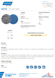 FICHA TÉCNICA - LIXAS Q255