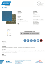 FICHA TÉCNICA - LIXAS R301