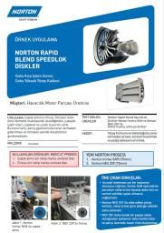 NORTON RAPID BLEND SPEEDLOK DİSKLER
