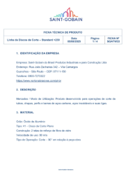 CAPA - FICHA TÉCNICA TW Standar
