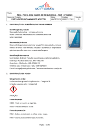 FDS - PASTA DESCONTAMINANTE