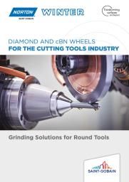 Norton Winter Diamond and cBN Wheels for the Cutting Tools Industry
