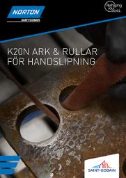 Norton K20N slipduksark och -rullar har ett bra pris/prestandaförhållande