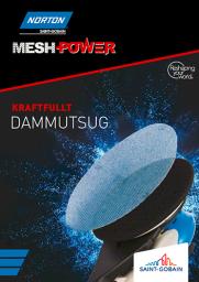 Norton lanserar nu en serie produkter, Mesh Power, som är tillverkade av slipnät.