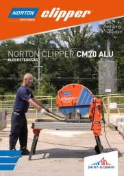 Norton Clipper CM70 Alu Blockstenssåg