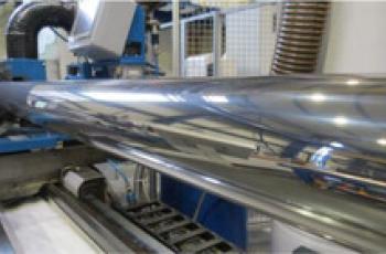 Mirror finish in the mill rolls process