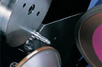 An example of a pinch grinding application