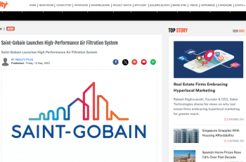 Saint-Gobain Launches High-Performance Air Filtration System