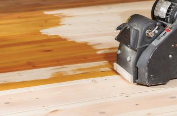 belt sanding application