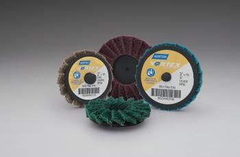 Norton Vortex Rapid Prep 2 and 3 inch flap discs