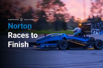 Surprising Solutions Norton Races To Finish