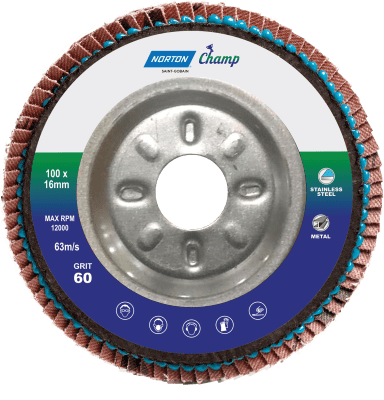4" Metal Flap Disc
