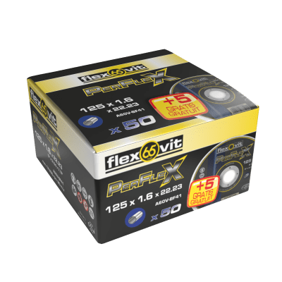 Flexovit Perflex Promotiebox Doorslijpschijven