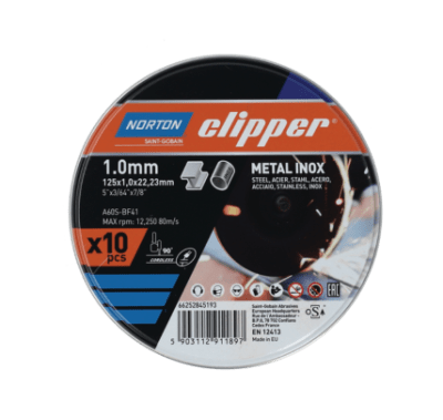 Norton Clipper Metal Inox Promotieblik