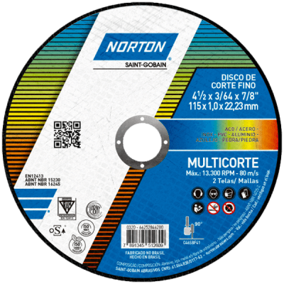 Disco Multicorte Norton