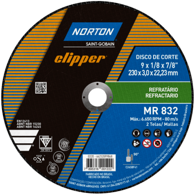 Disco de Corte MR832 Norton
