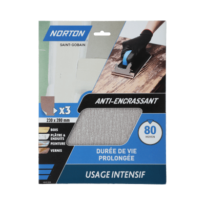 Standard Sheets Norton-Technic 2nd Gen-230x280#80 X3