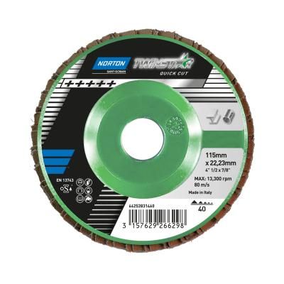 Coated Abrasive Flap Discs Norton Twinstar