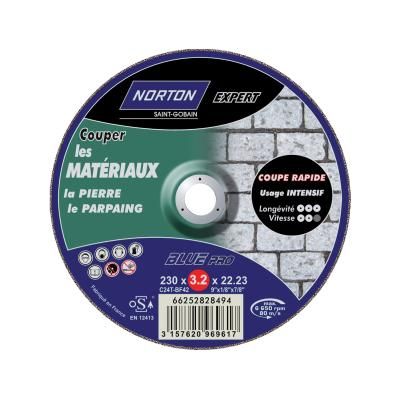 TW Angle Grinder Cut-Off - STONE Norton EXPERT BLUE PRO