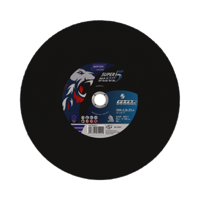 66252833211 Flat cutting off wheel Chop Saws Norton SUPER BLEUE 4-METAL-300x2.8x25.4