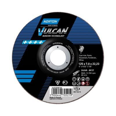 TW Angle Grinder Grinding-Cast Iron Norton VULCAN ZIRCONIA