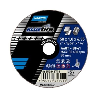 TW Angle Grinder Ultra Thin Cut-Off-Inox Norton BLUE FIRE