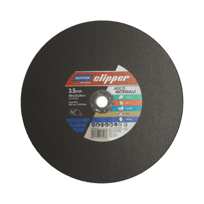 66252845495 Flat cutting off wheel Petrol Saw Norton Clipper-MULTIPURPOSE-3x3.5x2