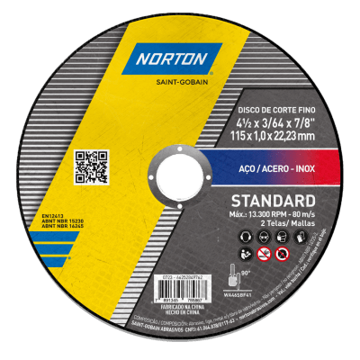 66252849762 - DISCO CORTE FINO STANDARD - AÇO INOX - 115 X 1,0 X 22,23 MM - MOCKUP - 0723.png