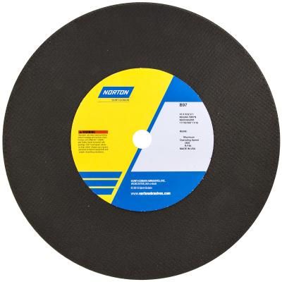 Norton B 57A AO Type 01/41 Non-Reinf Toolroom Cut-Off Wheel