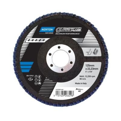 Coated Abrasive Flap Discs Norton Quantum