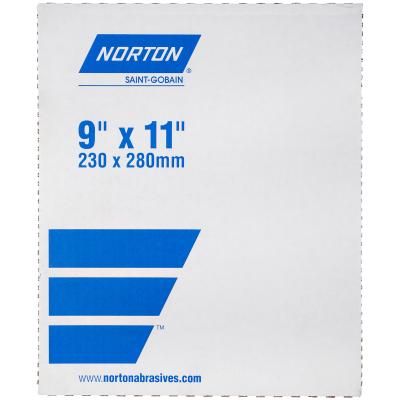 Norton Bear-Tex 6"x9" Non-Woven Hand Pads - 74 Grit Aluminum Oxide, Dark Tan, Heavy Duty (Box Of 20)