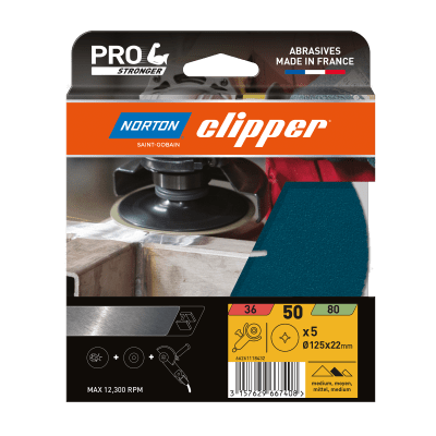 66261118432 Norton Clipper FibreDiscs 127mm G50 PRO 2023
