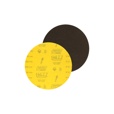 69957364608 - DISCO DE LIXA H477 NORTON GRÃO P220 180MM (ANG 3)