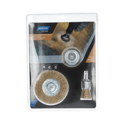 69957365947 Brushes Hand drills Norton-NDWB DIY WireBrush-