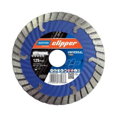 70184623599 Norton Clipper Extreme Universal Turbo 125mm Diamond Blade