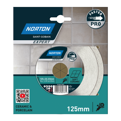Norton Expert Stronger Pro Diamantscheibe für harte Fliesen 