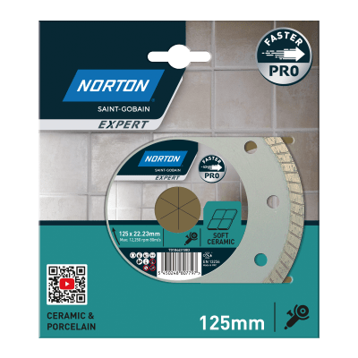 Norton Expert Faster Pro Diamond Cutting Disc for Tiles | Norton